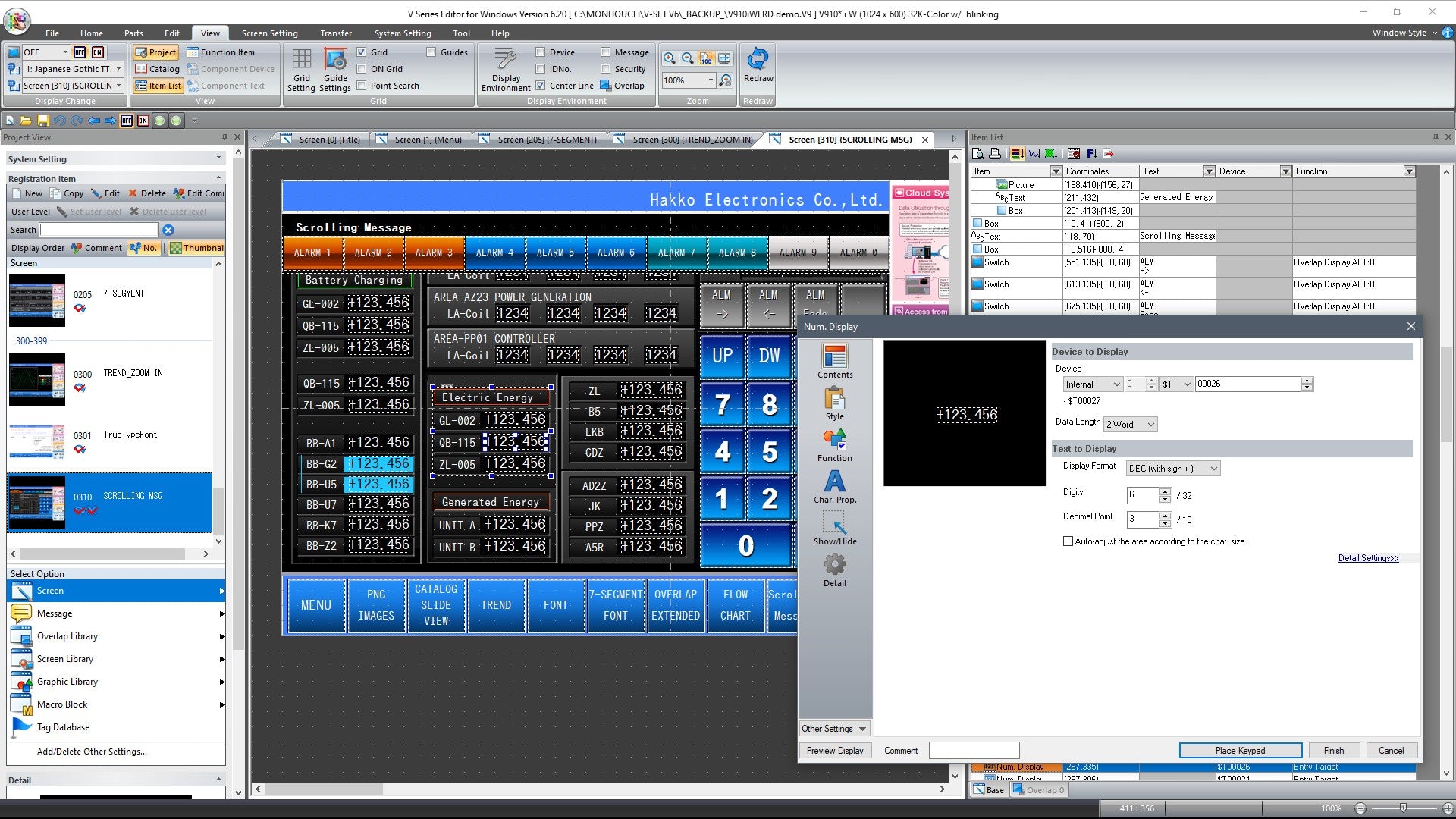 V-Sft 6 Monitouch Configuration Software