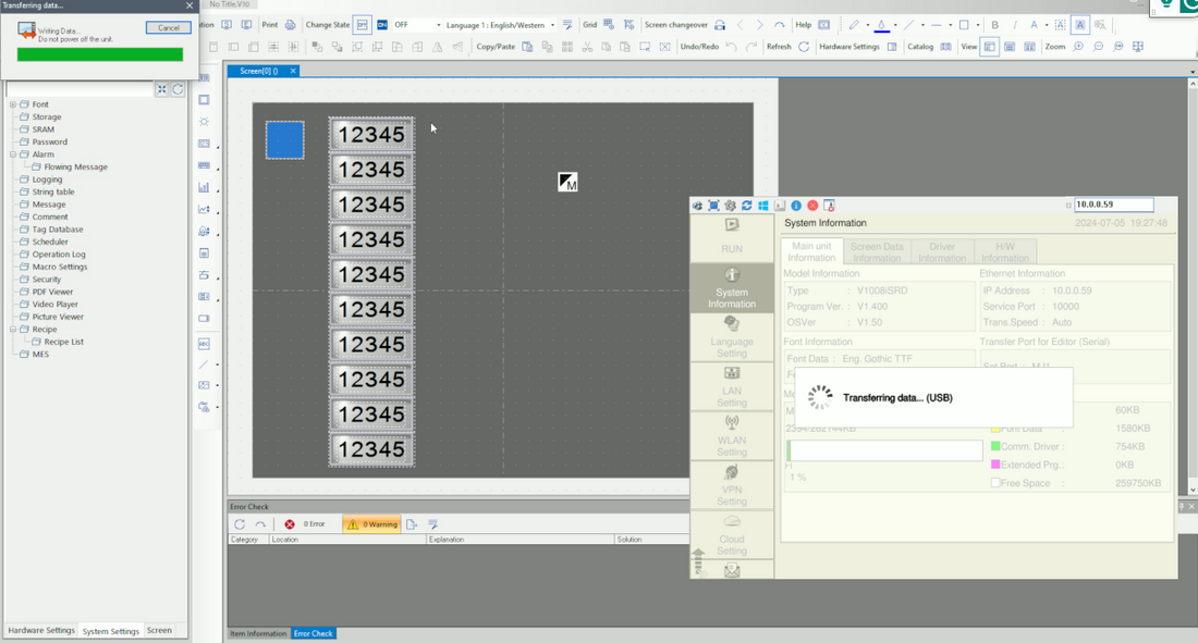 Don’t Lose Your Logic: How to Back Up a V-Series HMI the Right