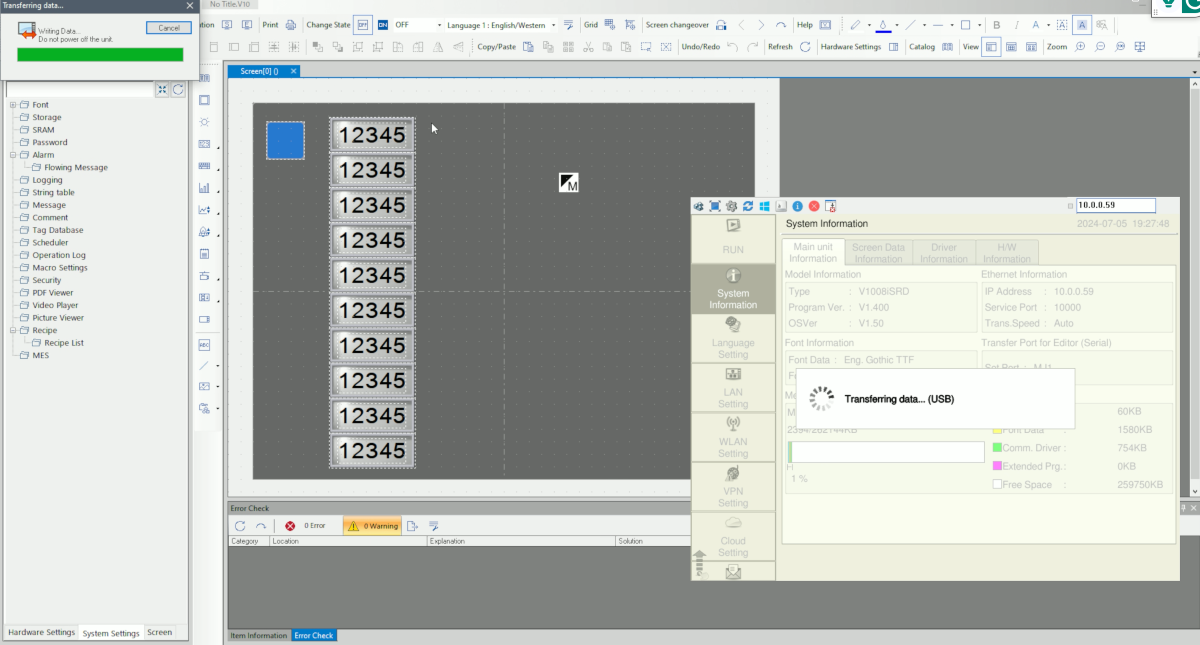 Don’t Lose Your Logic: How to Back Up a V-Series HMI the Right