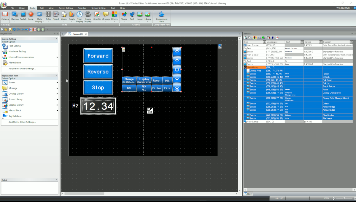 Mastering Alarm Setup on a Fuji Monitouch V10 Series HMI